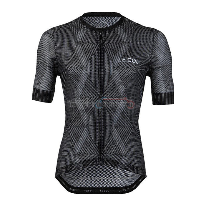 Abbigliamento Ciclismo Le Col Manica Corta 2020 Nero Grigio